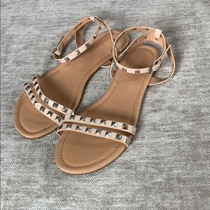 ASOS Wide Width Sandals with stud detail 10W